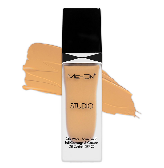 ME-ON Studio Cream Foundation (Shade 21 - Natural Beige) 40ml