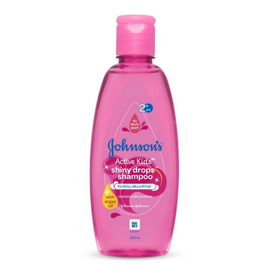 Johnson's Active Kids Shampoo shiny drops 200 ml with Argan oil