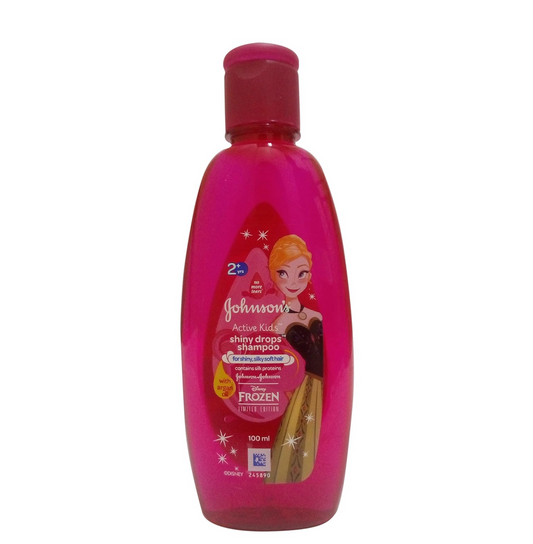 Johnson's Active Kids Shiny Drops Shampoo, 100ml Bottle