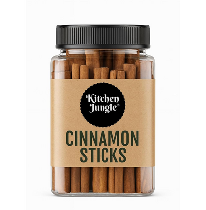 Kitchen Jungle Cinnamon sticks (Dalchini Sticks) (100 Grams)