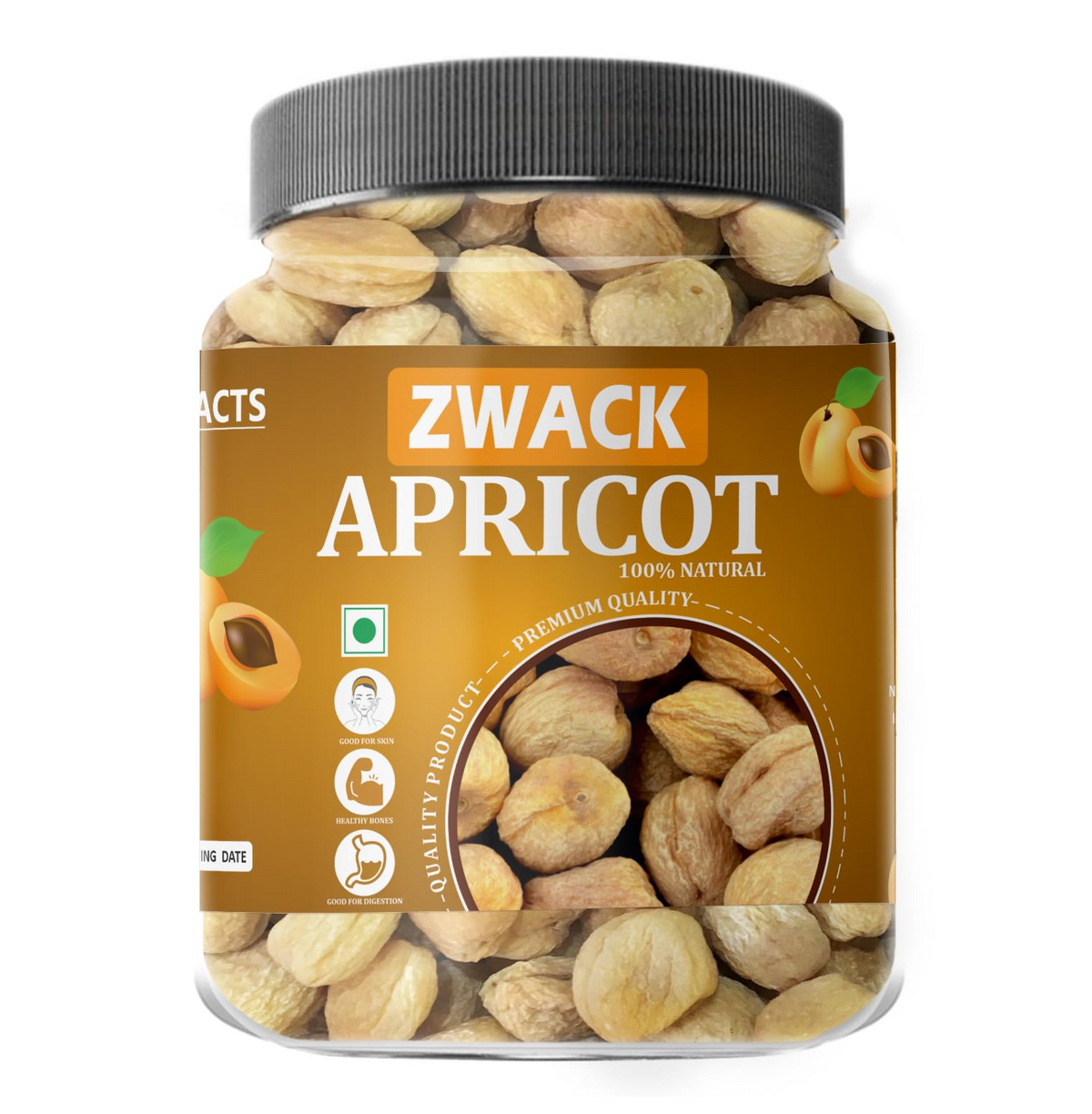 ZWACK Exotics Apricots Dry Fruits | Apricot, Dried Apricot, Dry Fruits, Apricots, Apricot Dry Fruits, Dry Apricot, Dried Apricots, Turkish Apricot, Gluten Free & Sodium Free