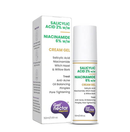 Cream gel packaging with 'Get Nectar' branding on a white background