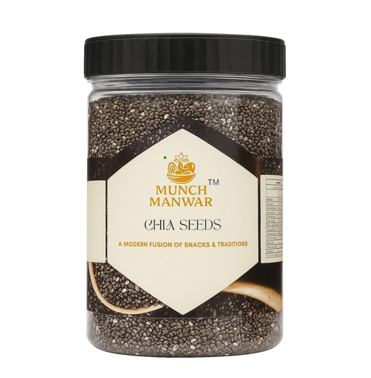 Premium Raw Chia Seeds, Natural Superfood with Omega-3, Protein, Fiber, Gluten-Free, Non-GMO, for Weight Management, Smoothies, Baking