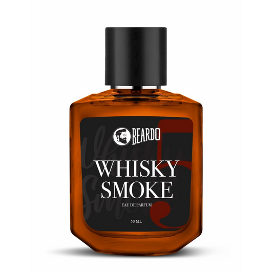 Beardo Whisky Smoke Perfume for Men,50ml|Spicy,Woody-Oudh Scent Eau De Parfum|Long Lasting Mens Perfume|Best Date Night Fragrance Body Spray|Valentines day gift for husband|Gift for boyfriend