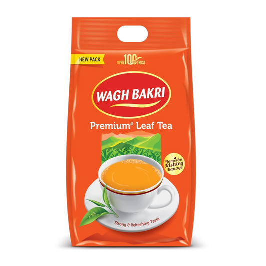 Wagh Bakri Premium Leaf Tea Pack, 1Kg, Assam