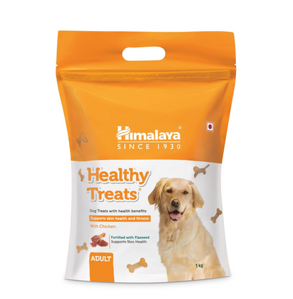 Himalaya Wellness Company Healthy Dog Biscuit Treats (Adult) , Chicken, 1Kg