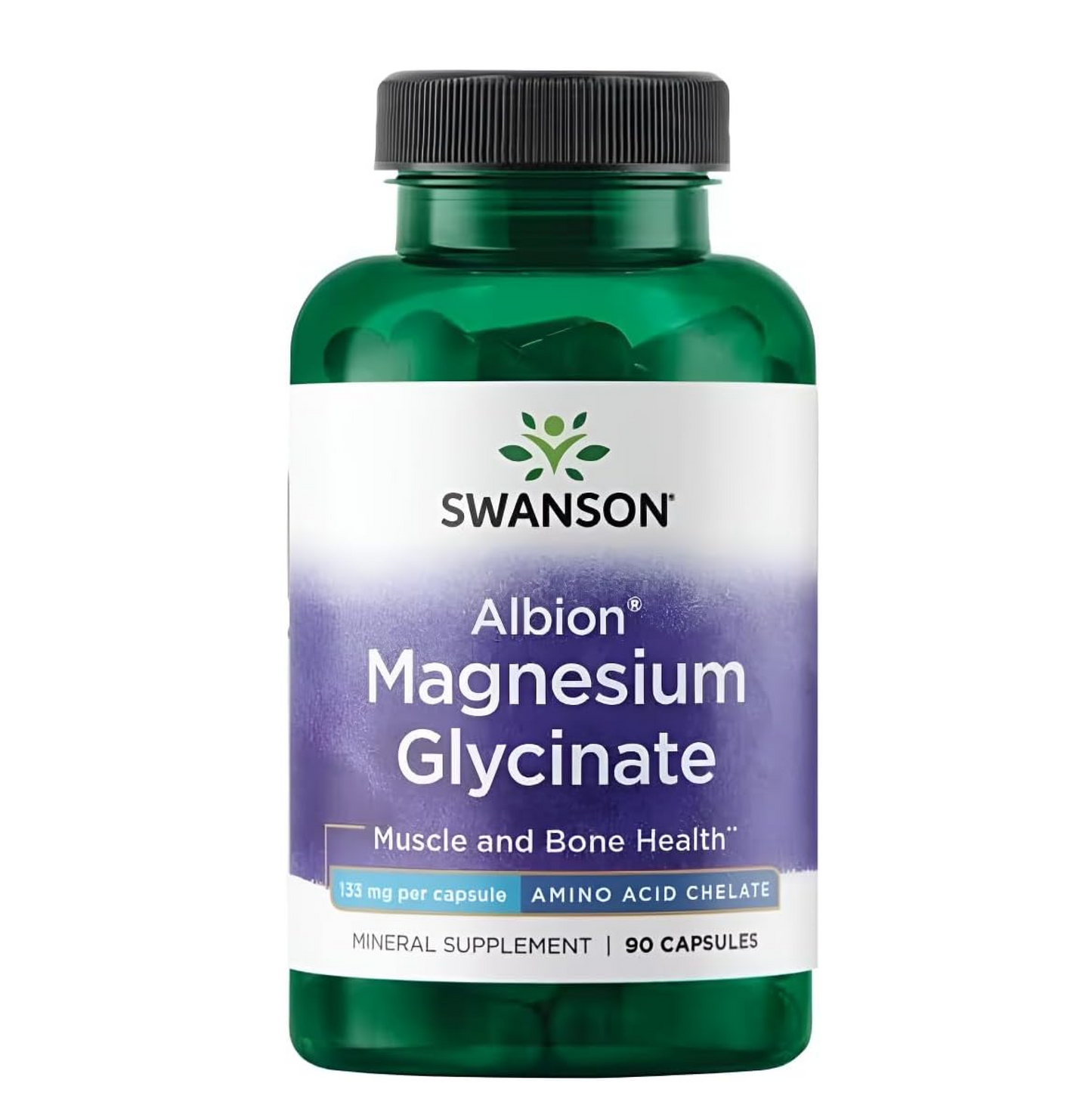 Albion Chelated Magnesium 133 mg 90 Caps