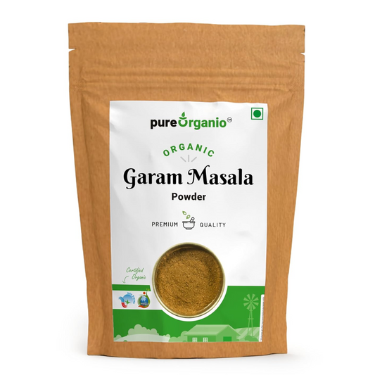 Pure Organio Organic Garam Masala Powder for Daily cooking NPOP Organic Certified (100 Gm)