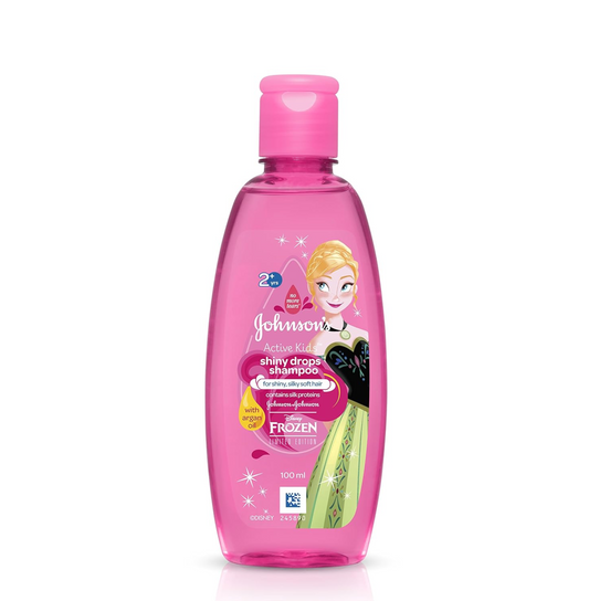 Johnson's Active Kids Shiny Drops Shampoo with Argan Oil, 100ml