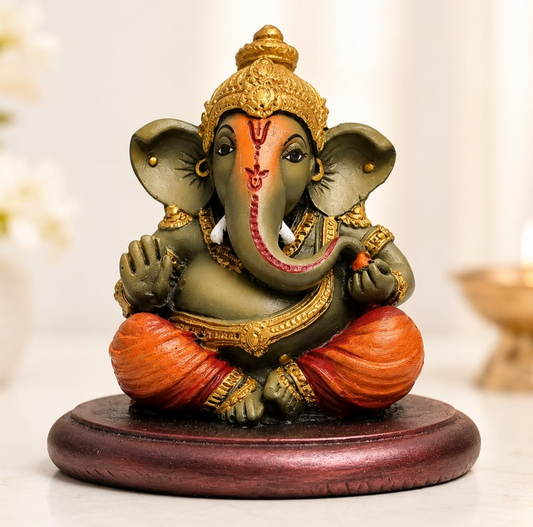 Lord Ganesha Idol for Home Temple & Office