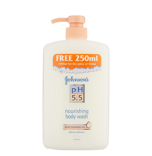 Johnson's Baby Ph 5.5 Nourishing Bodywash with Almond Oil (1000 ml)