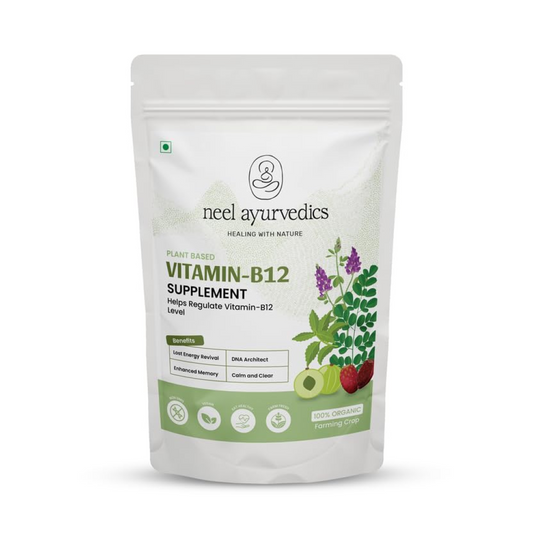 Natural Vitamin B12 Supplements - Boosts Energy, Reduces Fatigue, Supports Immune System, Healthy Skin, Rich in B12 Vitamin Supplement, Improves Digestion, Promotes Mental Clarity