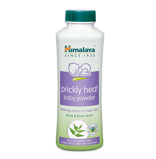 Himalaya Prickly Heat Baby Powder 200g | with Neem, Yashad Bhasma, and Vetiver | Relieves prickly heat | with Neem, Yashad Bhasma, and Vetiver, Relieves prickly heat
