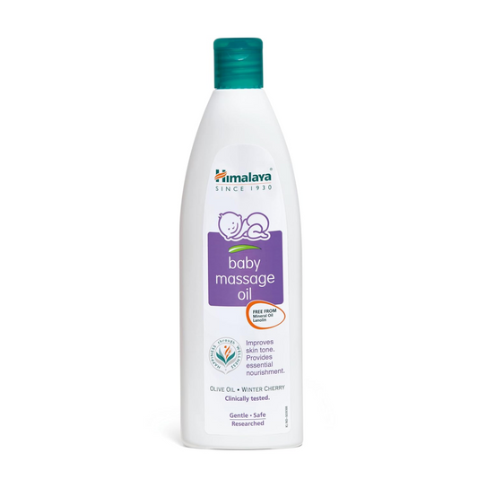 Himalaya Baby Massage Oil for Strong bones & muscles – 200ml | No.1 Doctor Prescribed
