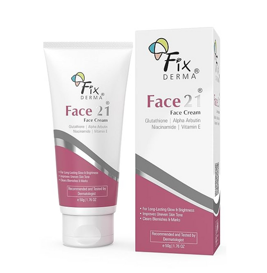 Fixderma 2% Niacinamide Face 21 Cream with Alpha Arbutin | Anti Ageing Cream for Women | Reduces Wrinkles and Fine Lines - 50 gm