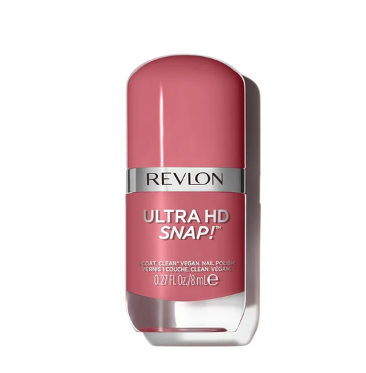 REVLON Ultra HD Snap Nail Color, Natural Rich Glossy Polish, 100% Vegan Formula, No Base or Top Coat Needed, 032 Birthday Suit, 0.27 fl oz