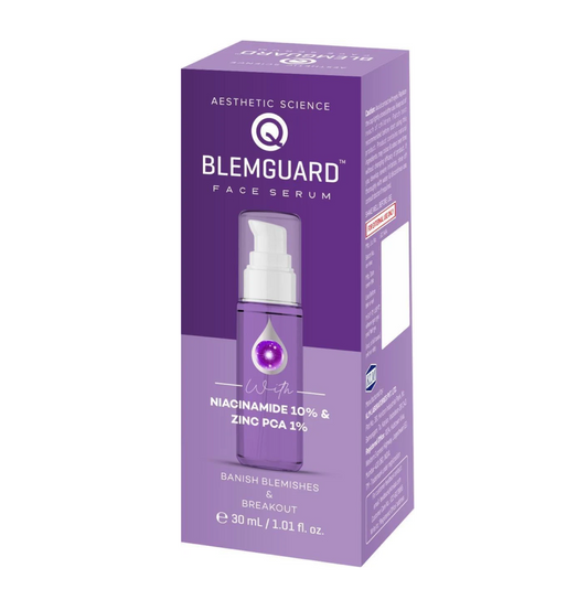 COSMOQ Blemguard Face Serum 30ml | 10% Niacinamide & Zinc PCA 1% | Serum for Oily Skin & Uneven Skin Tone | Helps with Oil Control & Pore Appearance | All Skin Types