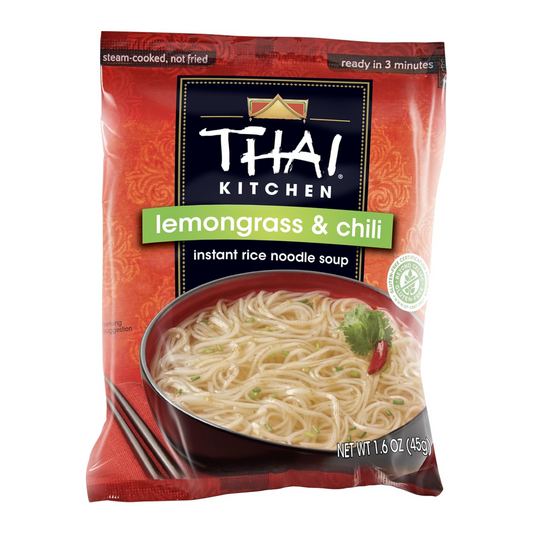 Thai Kitchen Gluten Free Lemongrass & Chili Instant Rice Noodle Soup, 1.6 oz