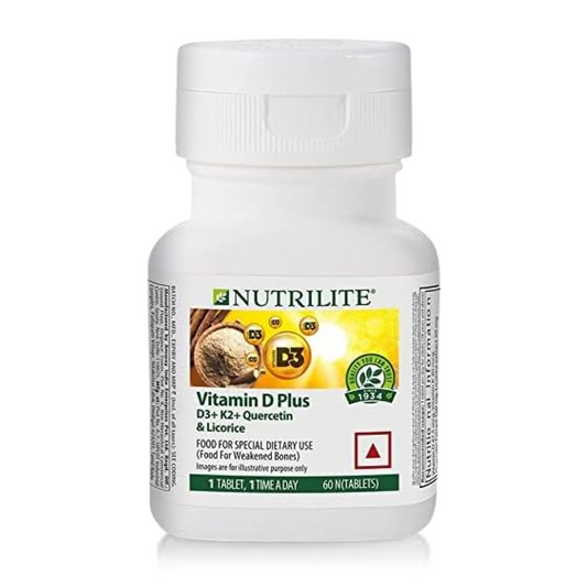 Zephivo Nutrilite Vitamin D Plus Daily Supplement, 60 Tablets
