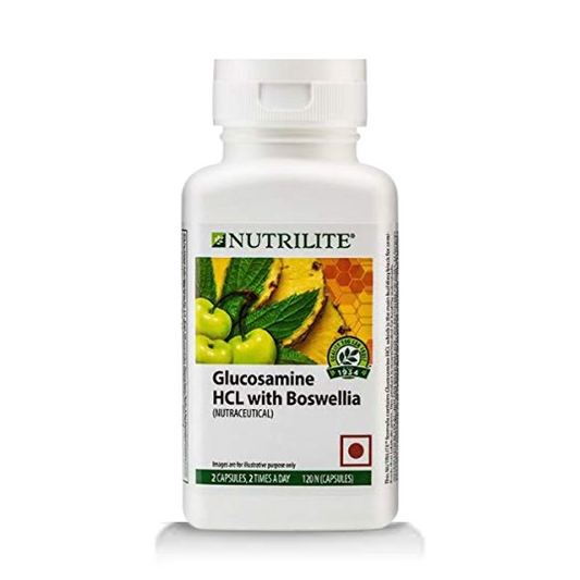 Zephivo Nutrilite Glucosamine HCL with Boswellia Pack of 120 Capsules
