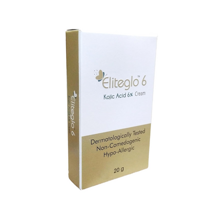 Eliteglo Alpha Arbutin, 6% Kojic Acid Face Cream For Pigmentation (20 g)