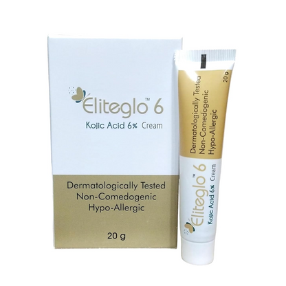 Eliteglo Alpha Arbutin, 6% Kojic Acid Face Cream For Pigmentation (20 g)