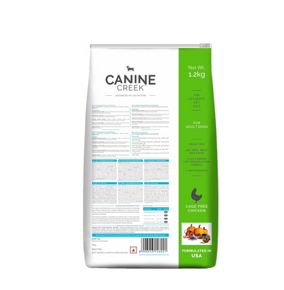 Canine Creek Ultra Premium Adult Dry Dog Food, 1.2 kg Pack