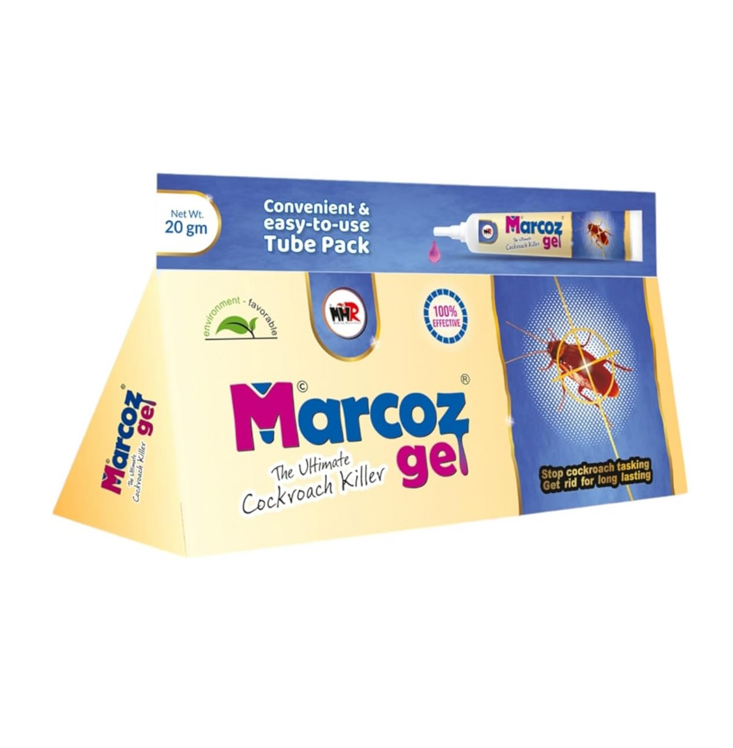 Marcoz Gel Ultimate Cockroach Killer (Set of 20G ) "Guaranteed Effect" Powerful - Pink