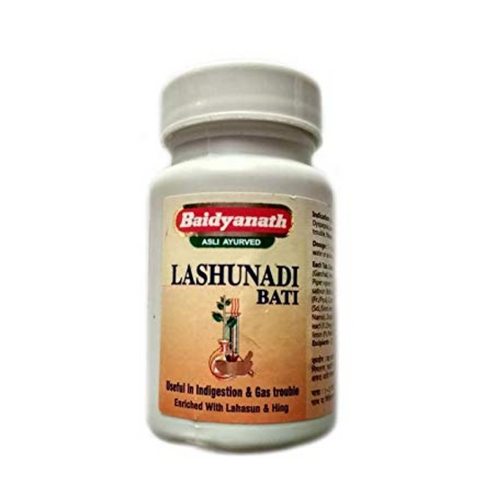 Baidyanath Jhansi Lashunadi Bati, 80 Tablets