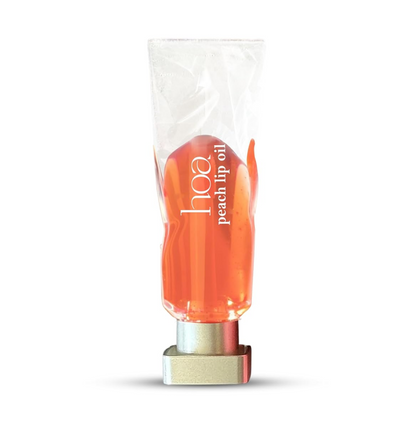 Lip Oil for Women - Hydrating Peach Lip Oil with Squalene, Argan & Safflower | House of Ayurveda Daily Use Lip Treatment | Non-Sticky, Nourishing & Moisturizing | Paraben-Free, Cruelty-Free | 4ml