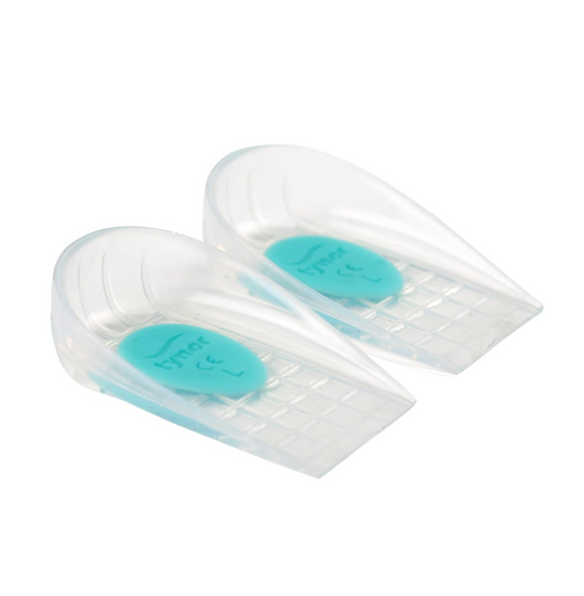 Tynor Heel Cushion Silicone, White, 1 Pair