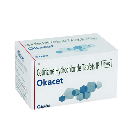 Okacet - Strip of 10 Tablets
