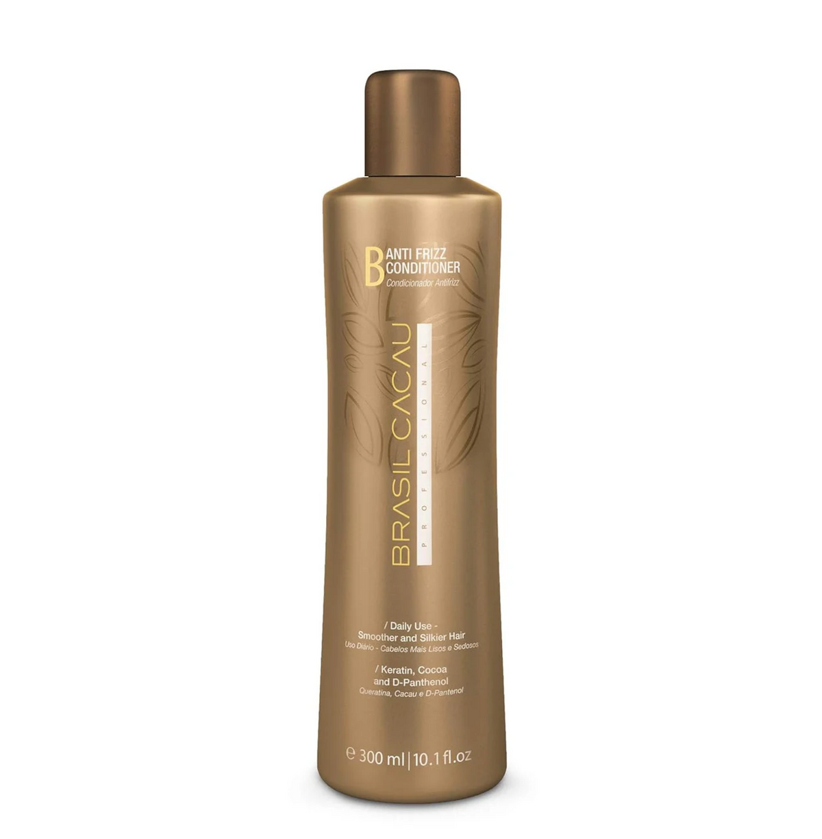 CADIVEU Brasil Cacau Coconut Anti Frizz Conditioner 300Ml|For All Hair Types (1 Count)