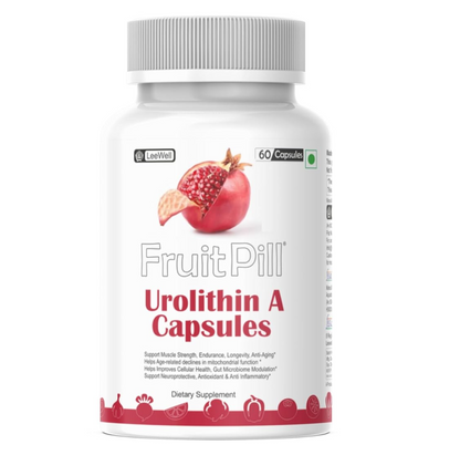 (LeeWell) Urolithin A Supplement, 500mg, 60 Vegetable Capsules