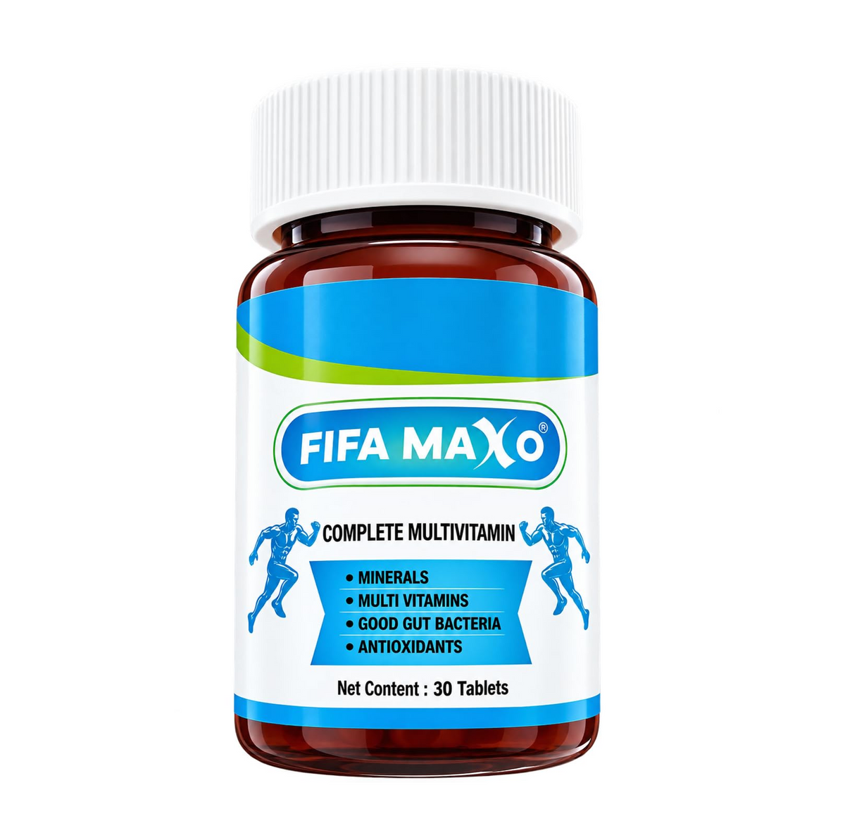 FIFAMAXO Complete Multivitamin with Minerals, Zinc & Probiotics For Men & Women, Gut-Friendly Probiotics, Immune Support, Daily Wellness, Energy & Vitality