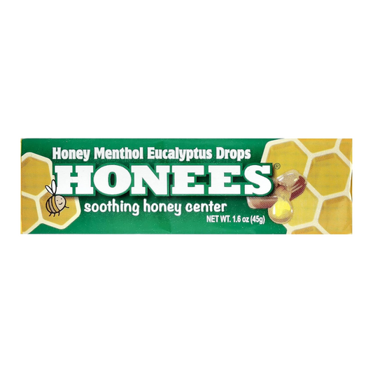 Honees Honey Menthol Eucalyptus Drops, 1.6 oz (45 g)