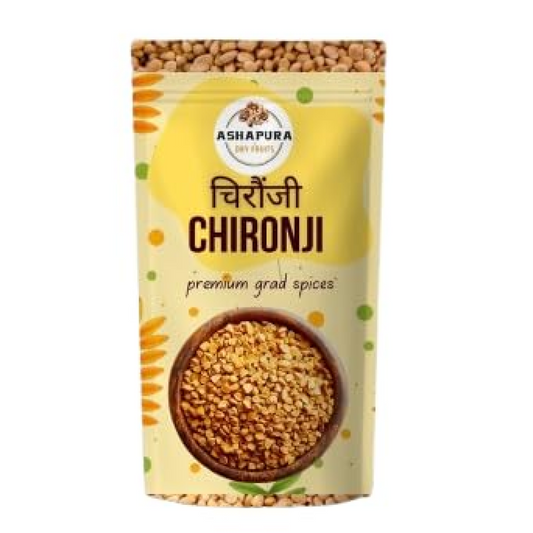 Ashapura Chironji From Soil to Soul - Charoli Seeds - 200g I Raw Charoli I Enjoy the taste of Pure Products I Chemical & Pesticide Free I Best Organic SUPERFOODS I Best Organic Chironji Seeds