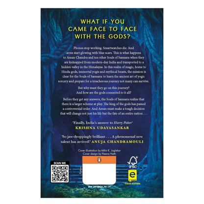 Samsara: Enter the Valley of the Gods ("India's answer to Harry Potter") | Mythological fiction novel Paperback