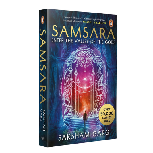 Samsara: Enter the Valley of the Gods ("India's answer to Harry Potter") | Mythological fiction novel Paperback