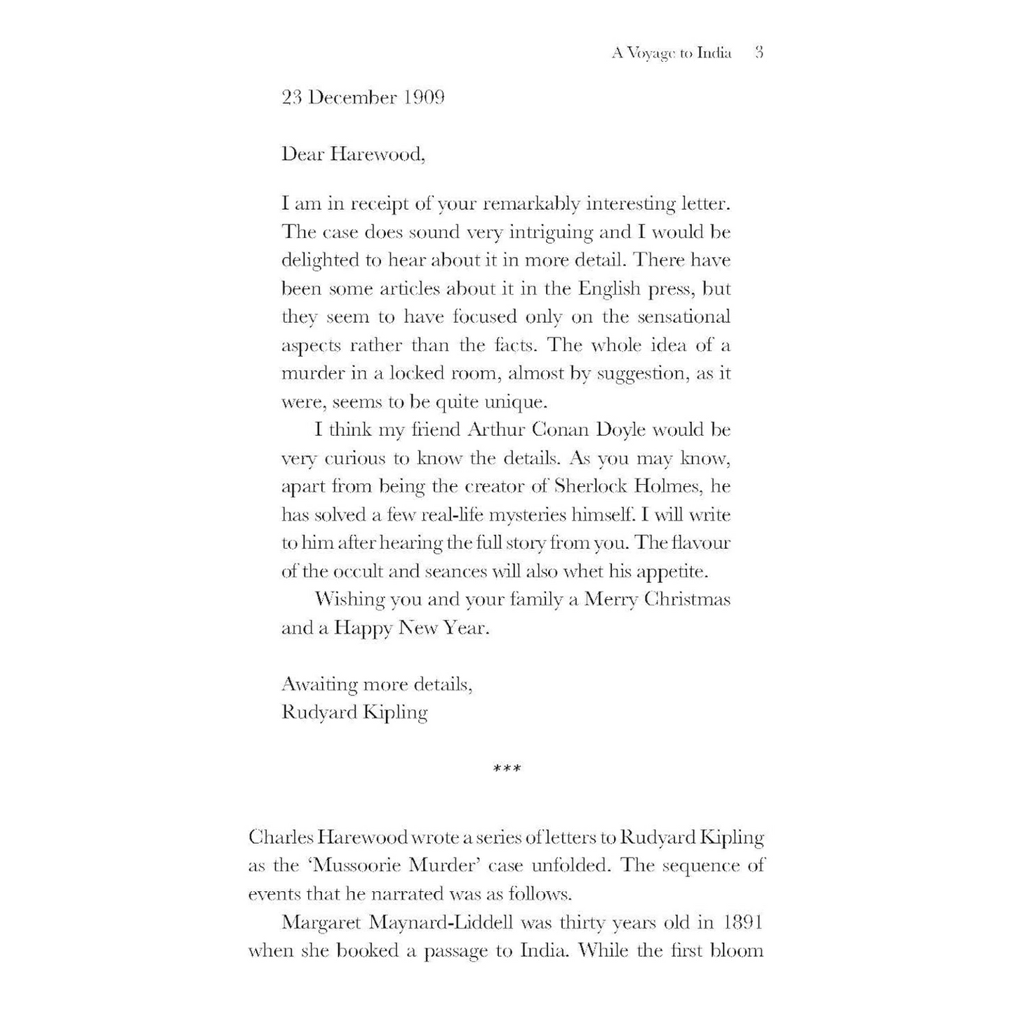 The Mussoorie Murders Paperback
