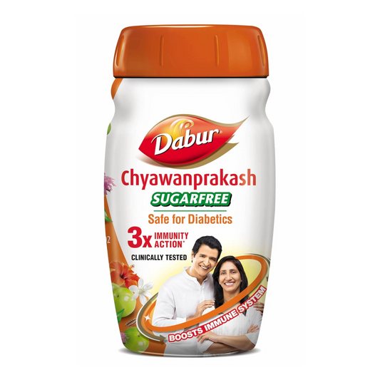 Dabur Chyawanprakash Sugarfree powder : Clincally Tested Safe for Diabetics |Boosts Immunity |helps Build Strength and Stamina - 900gm