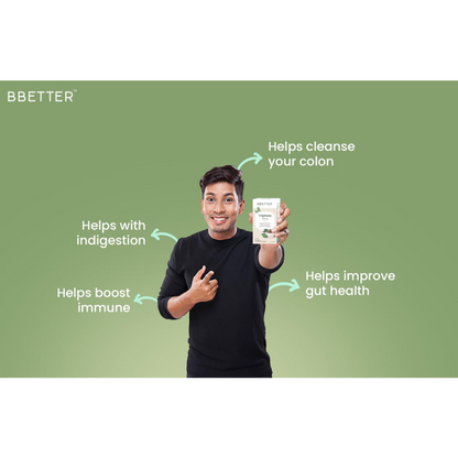 BBETTER Triphala 500mg-Improves Gut Health, Digestion, Relieves Constipation, Supports Bowel Wellness & colon cleansing
