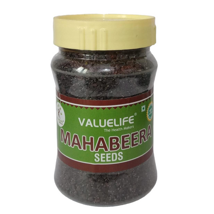 Valuelife (300G) - Maha-Beera Seeds-Pignut Seeds-Vilati Tulasi-Bhustrana-Sirna-Jungle Tulasi Seeds-Talmakhana Seeds Bottle