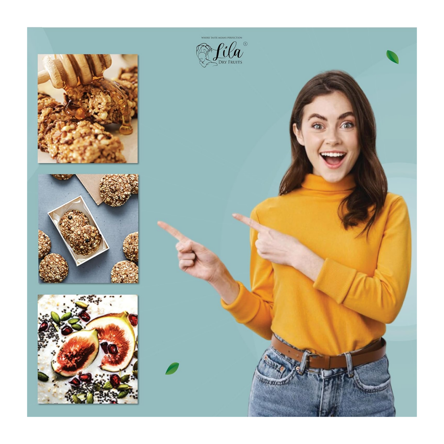 LILA DRY FRUITS 7 in 1 Seeds Mix 200g - Edible Seeds | Healthy Super Seeds Combo | Healthy Snacks | 100% Natural and Roasted Seeds | Mix Seeds for Eating | Diet Snacks | Superfood for Gifting