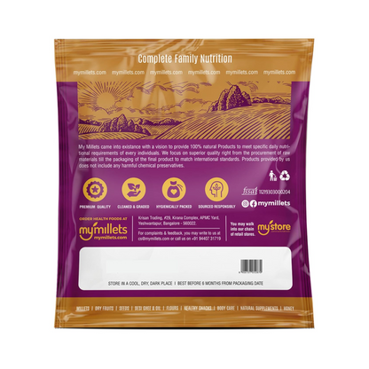 mymillets Mahabeera Seeds 450 g | Pure & Natural | Supports Joint & Bone Health | Rich in Nutrients | Vana Tulasi | Pignut Seeds | Talmakhana | Carya Glabra