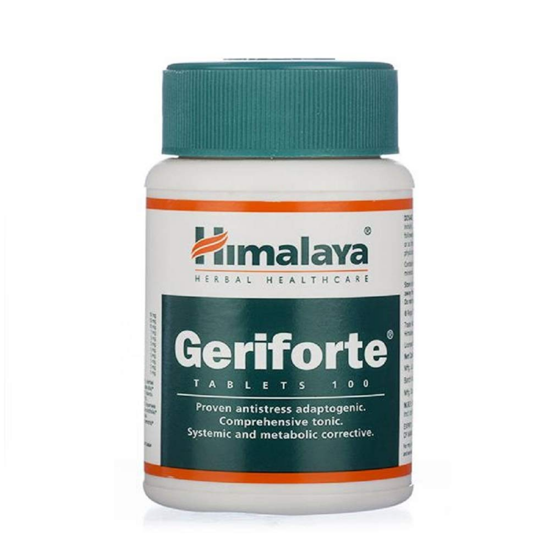 Himalaya Geriforte supplement bottle on a white background