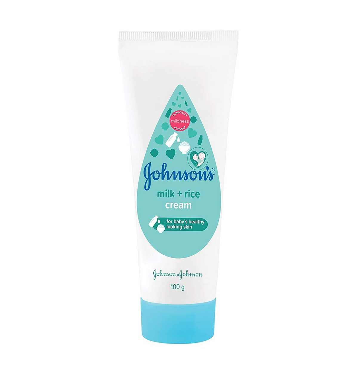 Johnson's Baby Milk Cream Enriched With natural milk extracts and Vitamin E ,100g