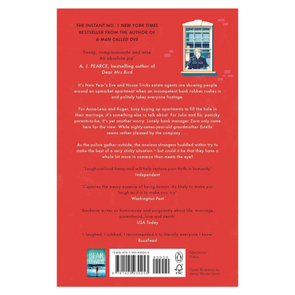 Anxious People: A 15 million Copy Bestseller by Fredrik Backman | Adapted into a Netflix Series | A Hilarious and Thoughtful Story of Strangers and New Beginnings