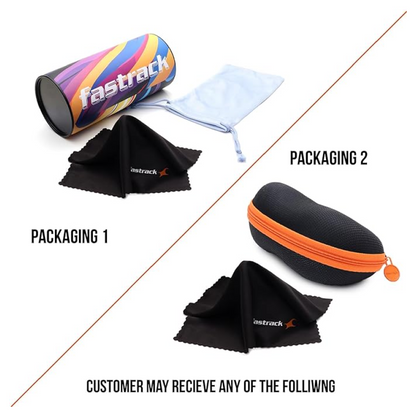 Fastrack Aviator Shaped 100% UV Protected Sunglasses for Men