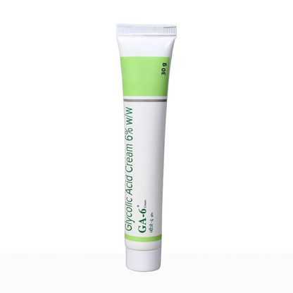 Ga 6 Glycolic Acid Cream 30g | Fights Pigmentation and Tanning | Removes Dead Skin